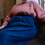 The Margo Trousers in Gold Check