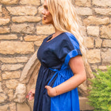 The Loop Dress in Navy/Blue