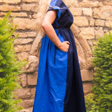 The Loop Dress in Navy/Blue
