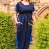 The Loop Dress in Navy/Blue
