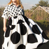The Oak Skirt - Giant polka