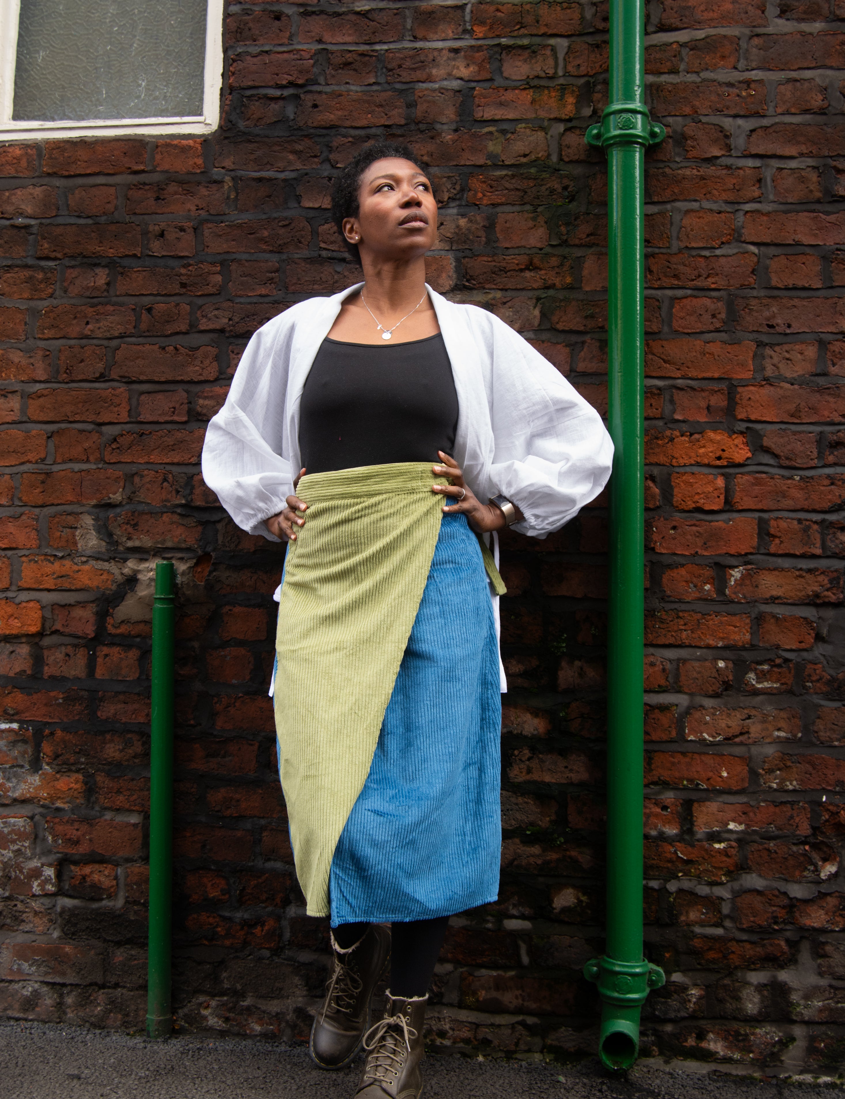 The Fitted Wrap Skirt - House of Flint