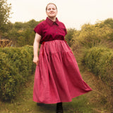 The Oak Skirt - Red Plaid