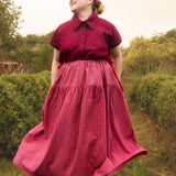 The Oak Skirt - Red Plaid