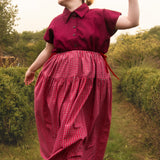 The Oak Skirt - Red Plaid