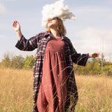 The Doddle Dress in Moon & Stars