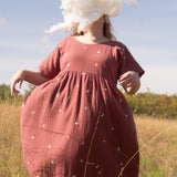 The Doddle Dress in Moon & Stars