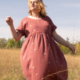 The Doddle Dress in Moon & Stars