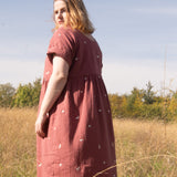 The Doddle Dress in Moon & Stars