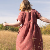 The Doddle Dress in Moon & Stars