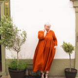 The Everything Dress in Burnt Orange