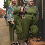 The Dungarees - Khaki Green