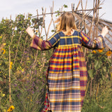 The Patchwork Everything Dress in Brushed checks