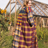 The Patchwork Everything Dress in Brushed checks