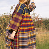 The Patchwork Everything Dress in Brushed checks