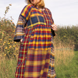 The Patchwork Everything Dress in Brushed checks