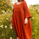The Everything Dress in Burnt Orange