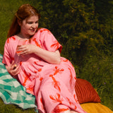 The Doddle Dress in Lobster