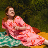 The Doddle Dress in Lobster