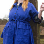 The Good Life Shirt in Blue Linen - House of Flint