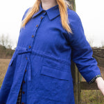 The Good Life Shirt in Blue Linen - House of Flint