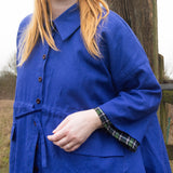 The Good Life Shirt in Blue Linen - House of Flint