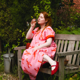 The Doddle Dress in Lobster