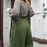 The Margo Trousers in Forest green twill - House of Flint