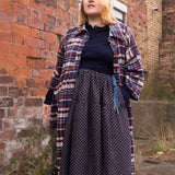 The Oak Skirt - Cool Brown Cross Stitch - House of Flint