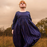 The Everything Dress in Navy Stripe - House of Flint