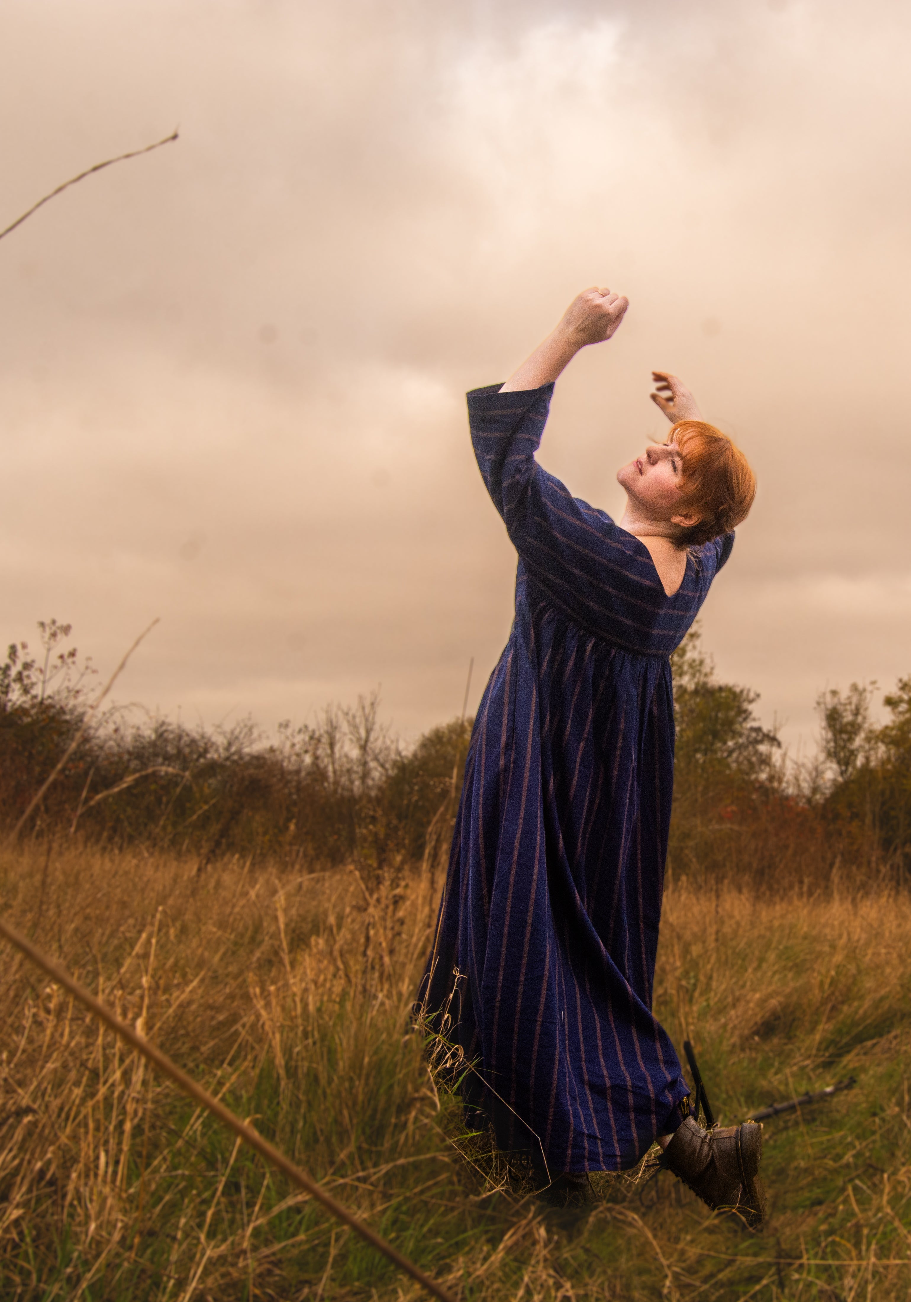 The Everything Dress in Navy Stripe - House of Flint