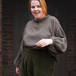 The Solstice Shirt in Mushroom double gauze - House of Flint