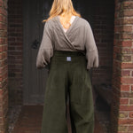 The Margo Trousers in Olive corduroy - House of Flint