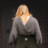 The Solstice Shirt in Mushroom double gauze - House of Flint