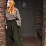 The Margo Trousers in Olive corduroy - House of Flint