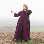 The Hybrid Dress in purple corduroy - House of Flint