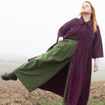 The Hybrid Dress in purple corduroy - House of Flint