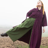 The Hybrid Dress in purple corduroy - House of Flint