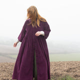 The Hybrid Dress in purple corduroy - House of Flint