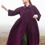The Hybrid Dress in purple corduroy - House of Flint