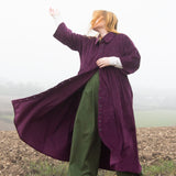The Hybrid Dress in purple corduroy - House of Flint