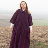 The Hybrid Dress in purple corduroy - House of Flint