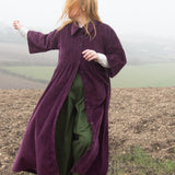 The Hybrid Dress in purple corduroy - House of Flint
