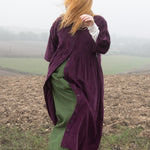 The Hybrid Dress in purple corduroy - House of Flint
