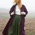 The Hybrid Dress in purple corduroy - House of Flint