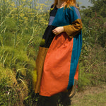 The Patchwork Everything Dress in Autumn linens - House of Flint