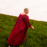 The Everything Dress in Red Check - House of Flint