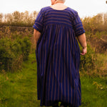 The Everything Dress in Navy Stripe - House of Flint