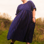 The Everything Dress in Navy Stripe - House of Flint