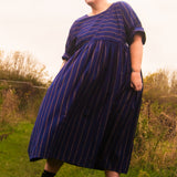 The Everything Dress in Navy Stripe - House of Flint